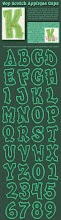 Hopscotch Applique Font