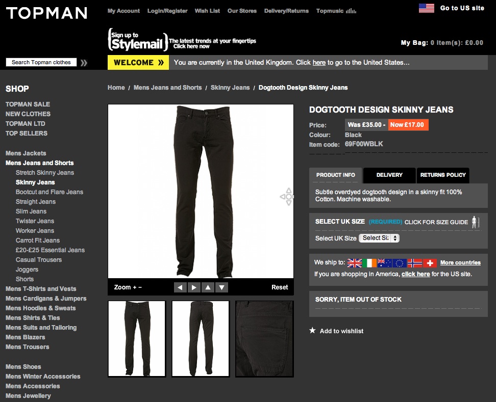 topman trousers