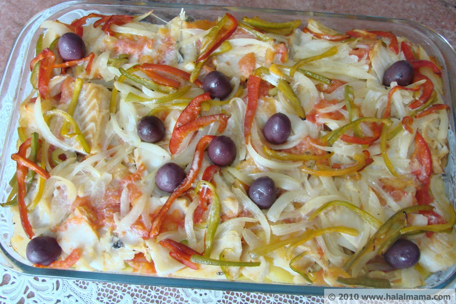 Halal Mama Salted Cod Fish Baked in Coconut Milk