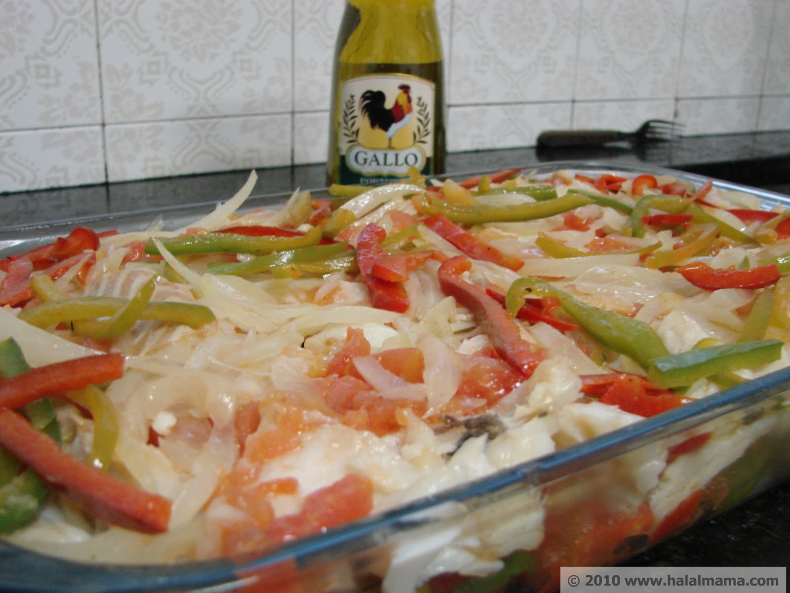 Halal Mama Salted Cod Fish Baked in Coconut Milk