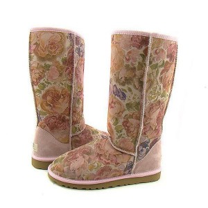 ugg boots with flowers