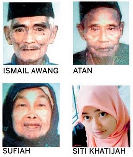 9 Pembunuhan Kejam Di Malaysia Keluarga+Rasidi+Ismail