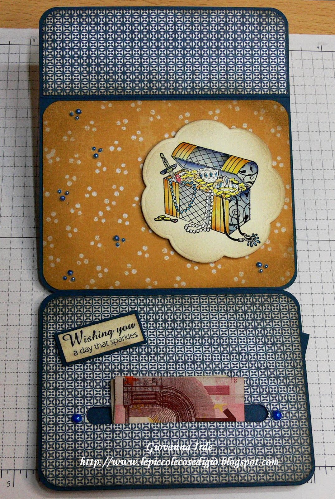 Le piccole cose di Giò Money Holder card tutorial