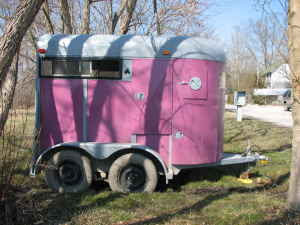 Pink Horse Trailer