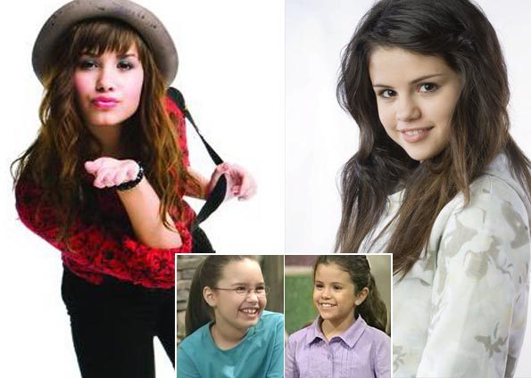 Demi+lovato+and+selena+gomez+on+barney+pictures