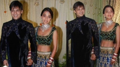 Vivek Oberoi Wedding Pictures on Indian Actresses  Vivek Oberoi Wedding Reception In Mumbai   Pics