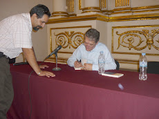 Presentación del libro "Los ojos de la oscuridad" de Miguel Topete, Museo Regional, Guadalajara