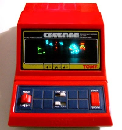 tomy caveman electronic game