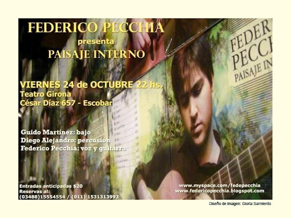 Presentacion de Federico Pecchia en Escobar 24/10/09