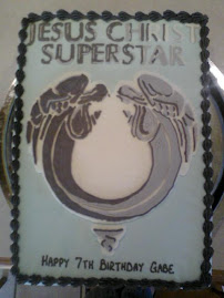 Jesus Christ Superstar Logo Cake