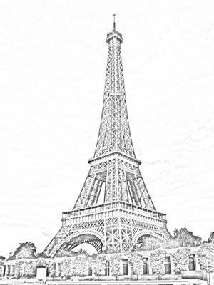 Black And White Eiffel Tower Canvas. Eiffel+tower+pictures+to+