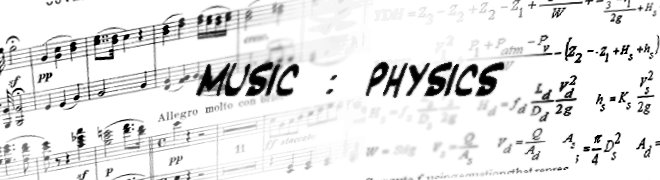 Music  :  Physics