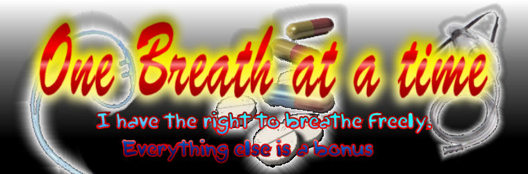 One breath at a time