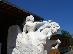 Model of finished Crazy Horse Memorial