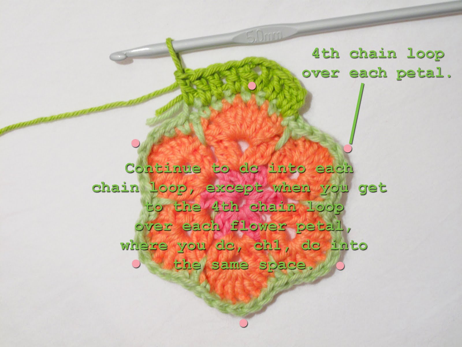 Crochet+hexagon+patterns