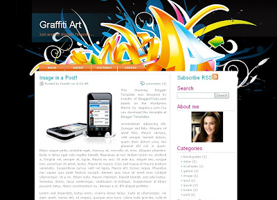 Graffiti Art Tasarımı - Css-WebTasarım