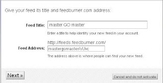 Tips Mengaktifkan Feedburner Email Subscriptions