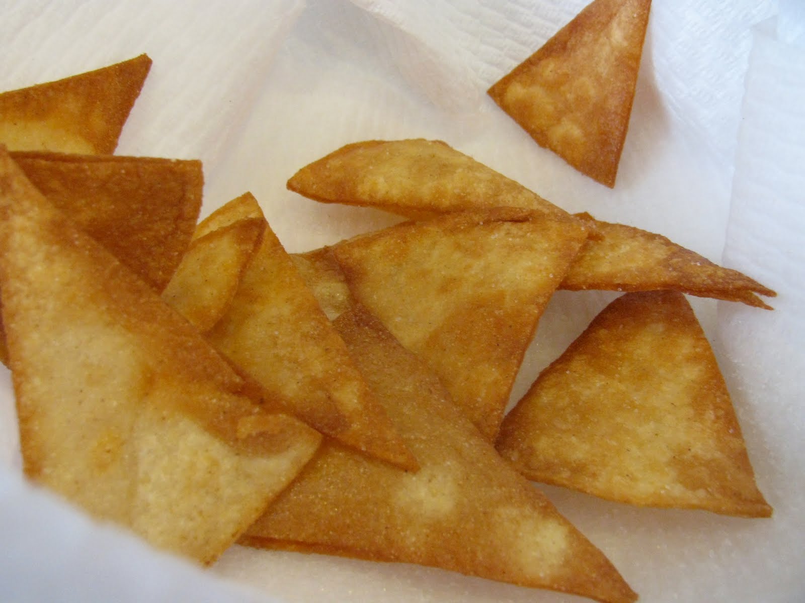 Hodge Podge Days Mmmm Home made corn tortilla chips.