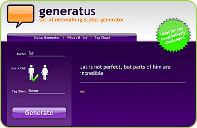 Generatus:社交狀態生成器