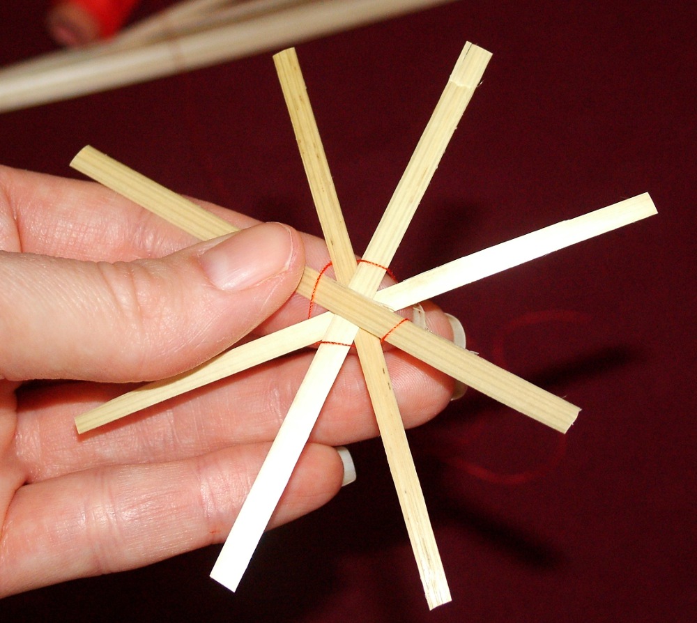 Tutorial for making straw stars Ursula Markgraf