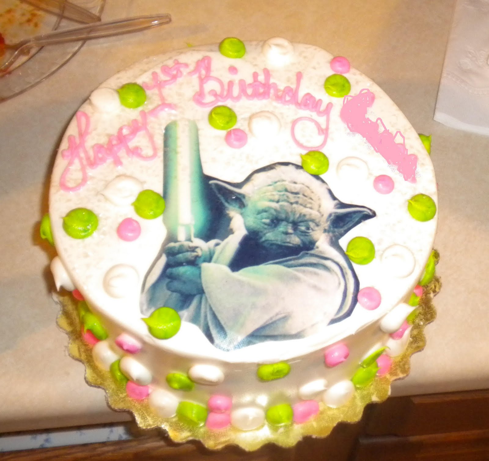 Yoda Cake