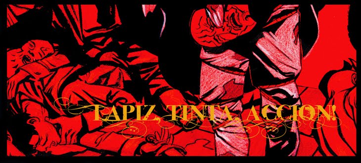 Lápiz, tinta, acción.
