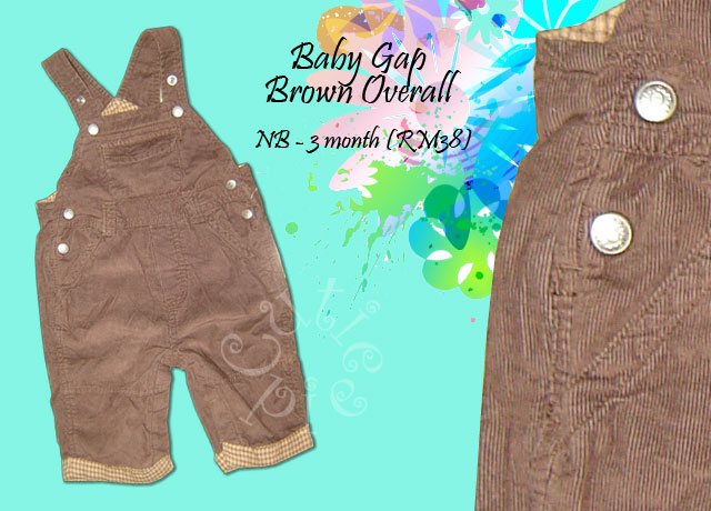 Baby Gap - Brown Overall