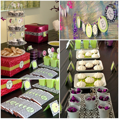 Themed Wedding Shower Ideas on Easy Entertaining  Halloween Baby Shower   High Low Food Drink