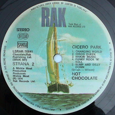 Hot Chocolate Album. Hot Chocolate - Cicero Park