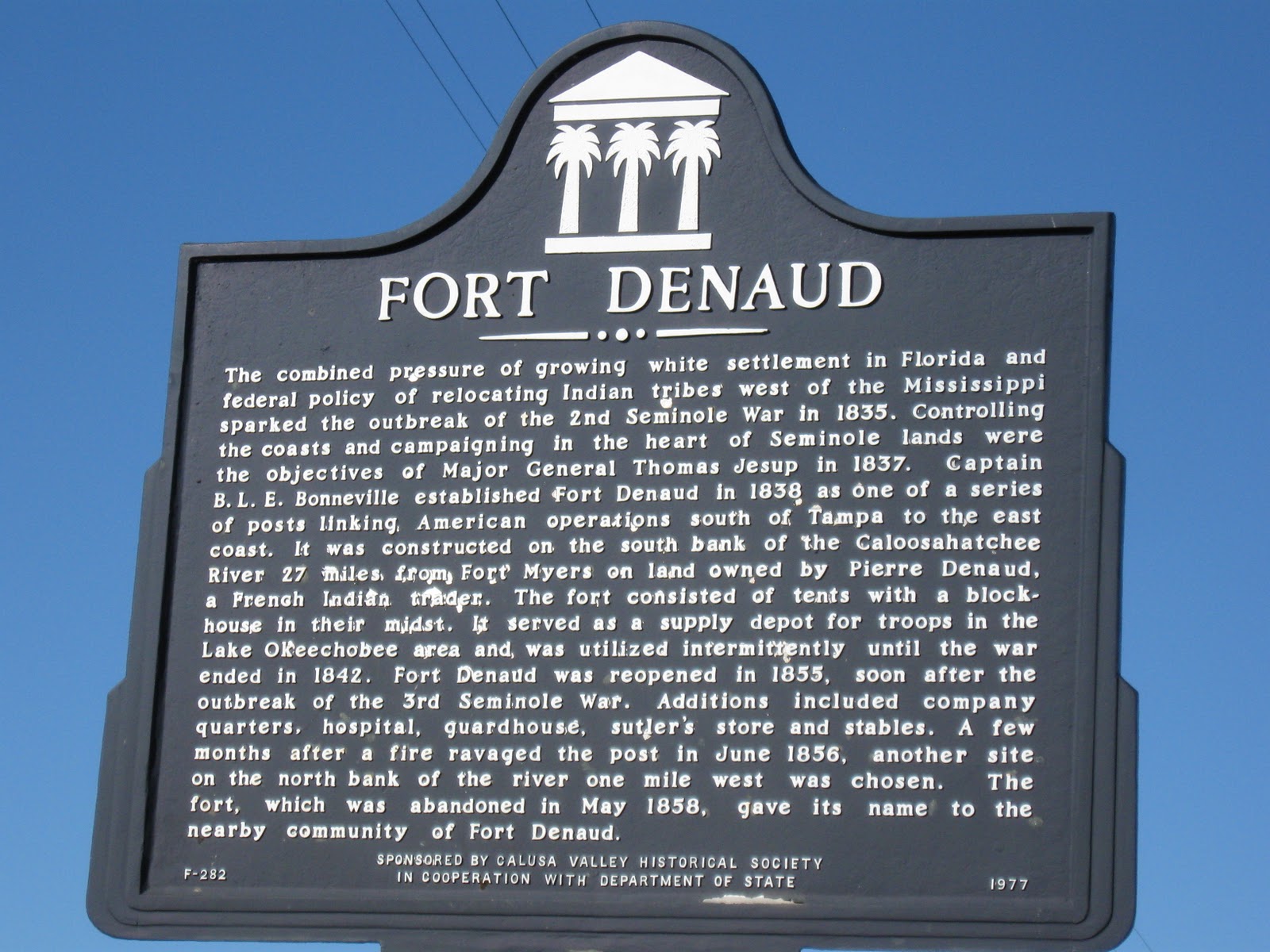 Eclectic Travels Fort Denaud