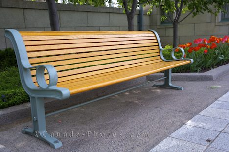 park bench