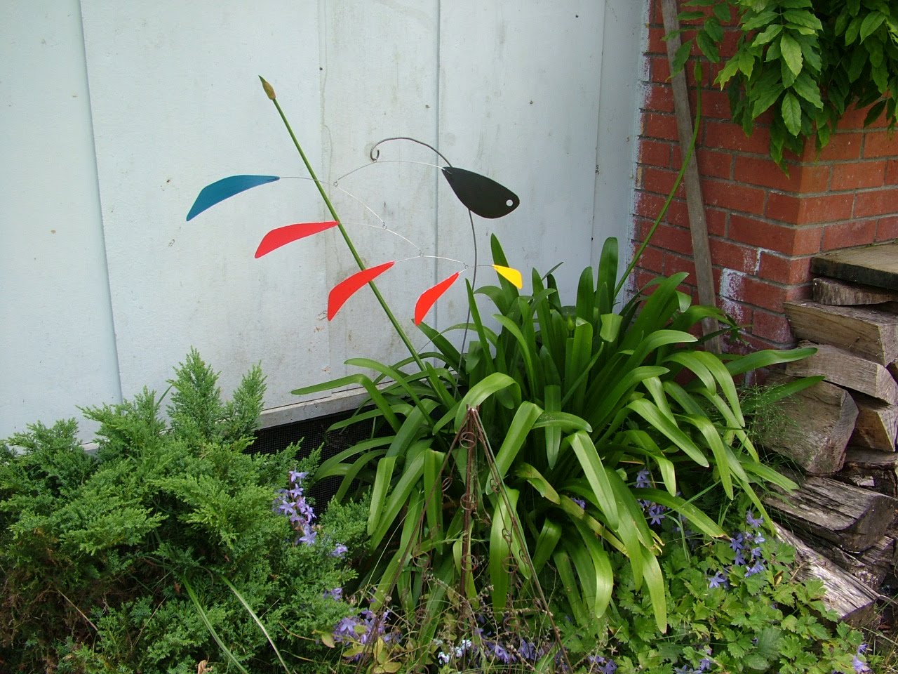 Garden Mobiles Hanging Art with Nature Curbly