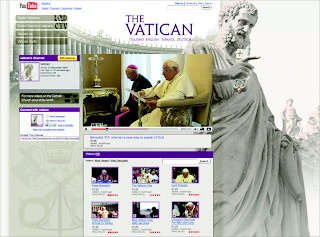 Profilo del Vaticano su YouTube.