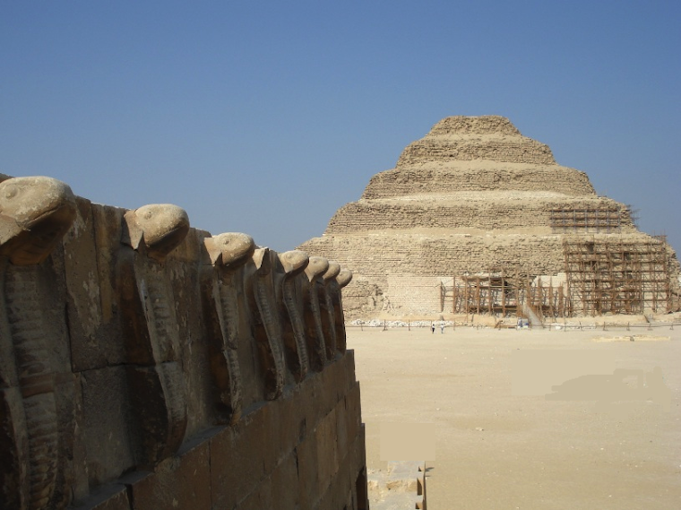 Saqqara first pyramid