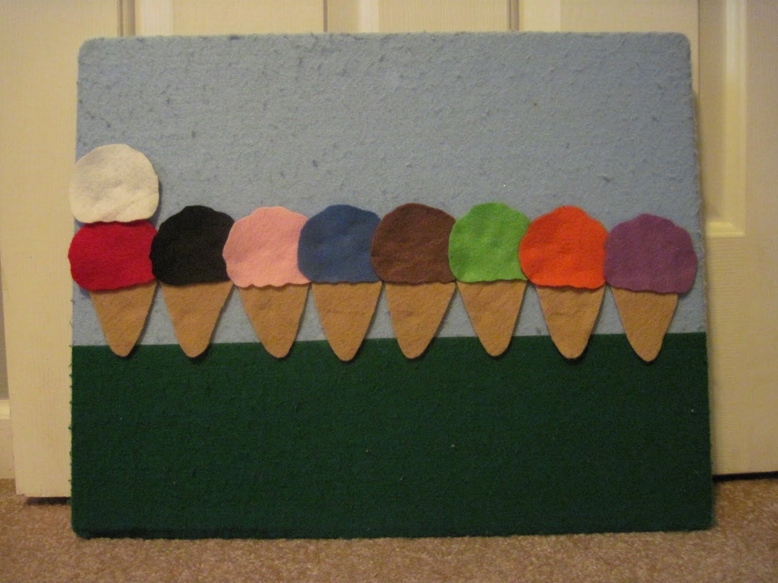 Kids Matter Learning Our Colors A Felt Board Game