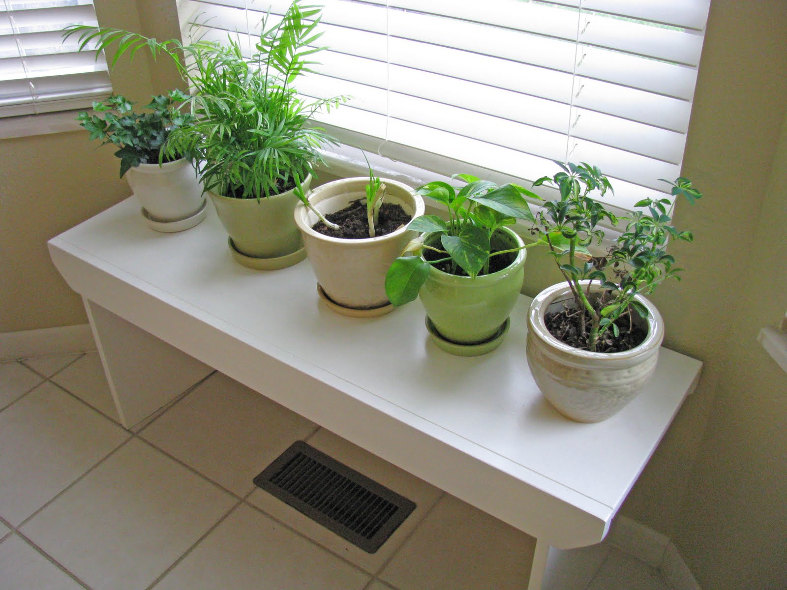 Delightful Dwelling A Custom Plant Bench