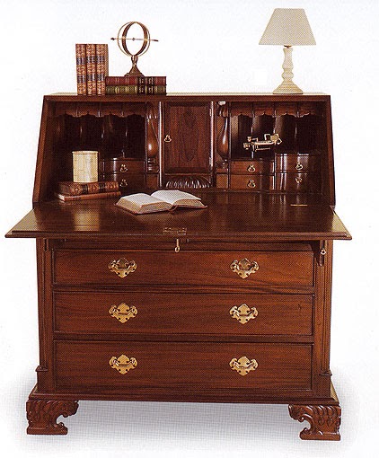 La madera de caoba en los muebles