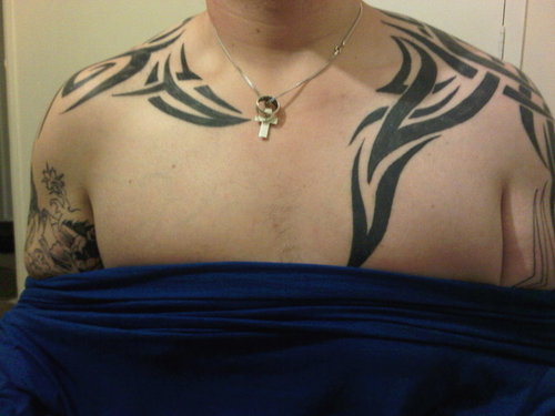 Finding the best tribal chest tattoo design is a process which should 
