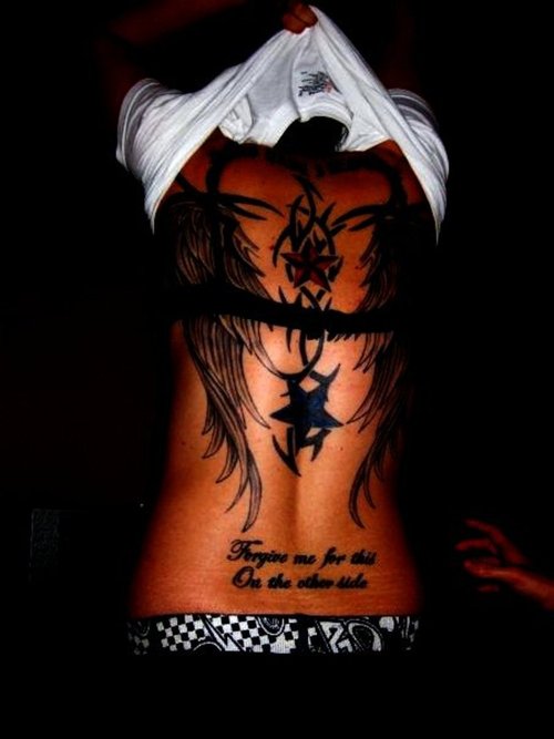 archangel michael tattoo. If there was an angel tattoo