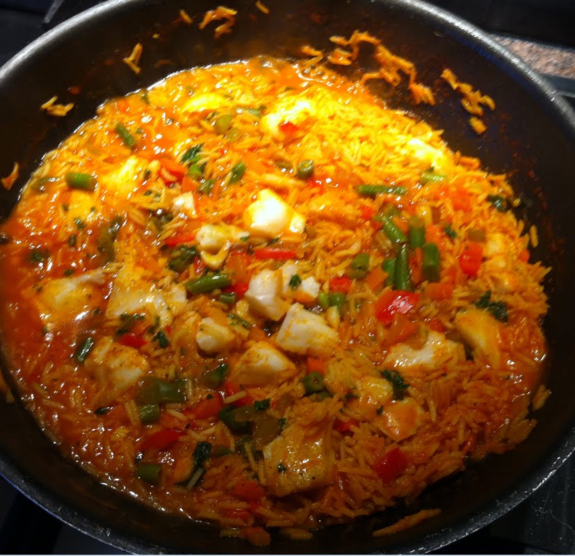 Krimo's Blog Rice, tomato and smoked haddock...
