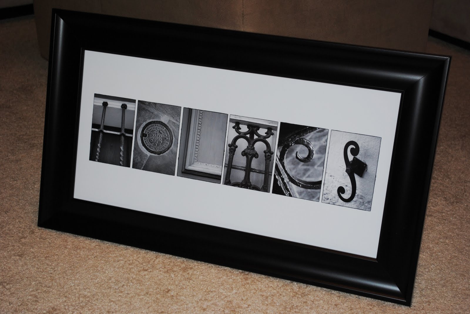 M photo.designs personalized nola name frames