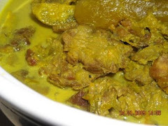 Antara lauk kampung yang kami sajikan