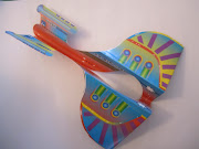 I've been working on some paper airplanes. (Above: the S.S. Explorer) (january )