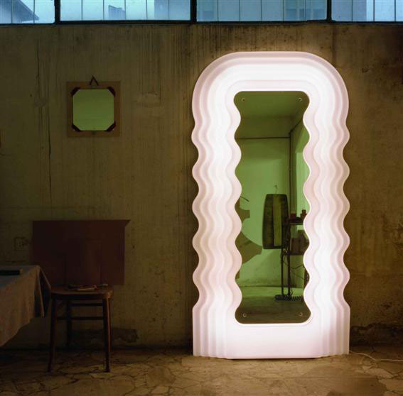 Ultrafragola Mirror By Ettore Sottsass Modern Design By