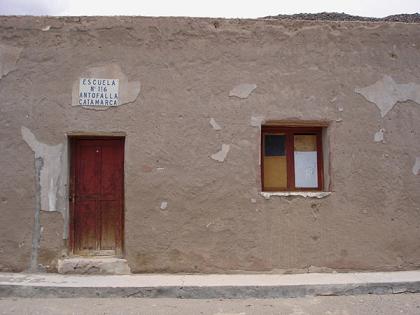 Escuela de Antofalla, funciona de Septiembre a Abril por las bajas temperaturas