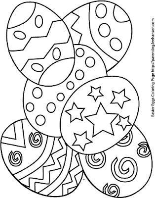 egg coloring pages