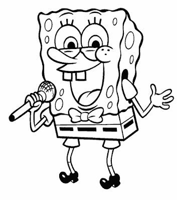 Star Coloring Pages on Spongebob Coloring Pages Free