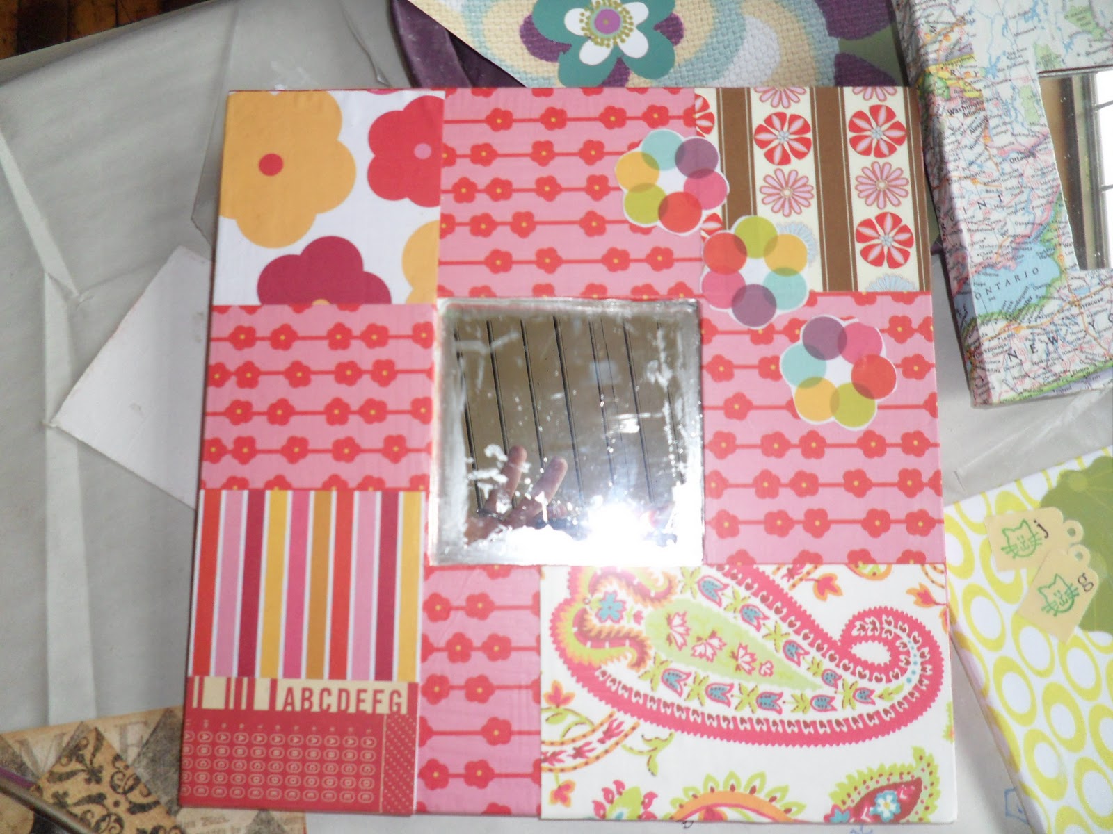 reclaimed crafts decoupage class at Arts & Industry