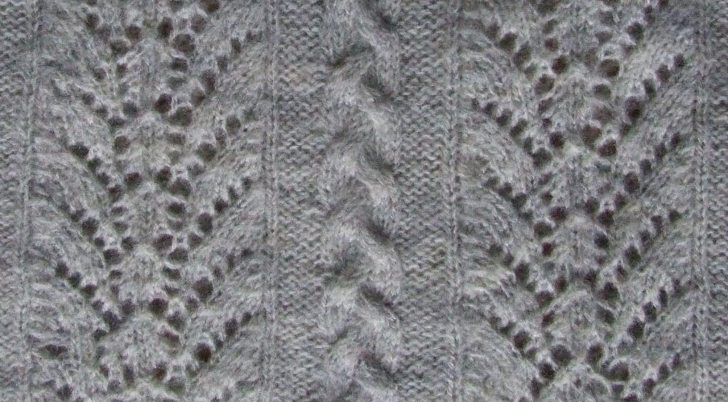Knitting Now and Then: Lace and Cables