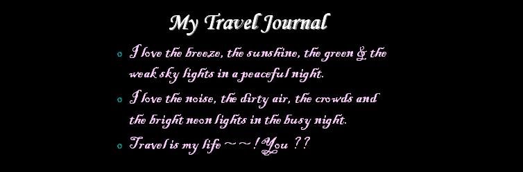 My Travel Journal